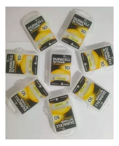 Baterias Para Aparatos Auditivos No. 10 X8