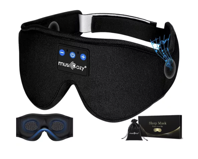Antifaz Bluetooth Dormir Imsonio Viajes Meditacion Tinnitus